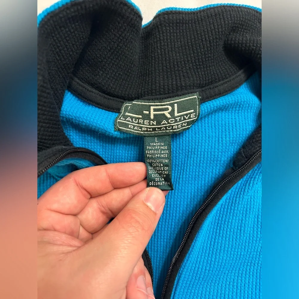 Lauren Ralph Lauren Active 1/4 Zip Sweatshirt - Picture 4 of 8